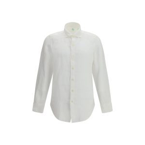 White Linen Dress Shirt