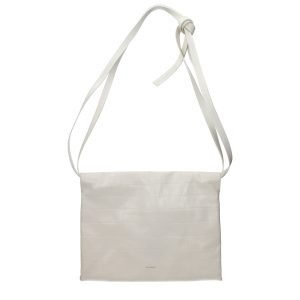 Beige Leather Crossbody Bag