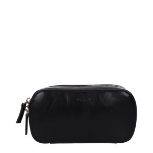 Black Leather Crossbody Bag