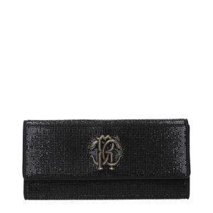 Black Leather Clutch Bag