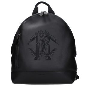 Black Leather Backpack