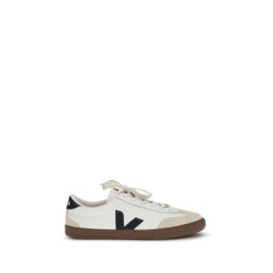 White Calf Leather Bos Taurus Athletic Sneakers