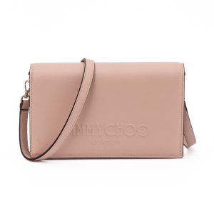 Podwer Pink Avenue Leather Shoulder Strap Bag