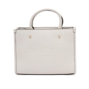 White Avenue S Tote Leather Handbag