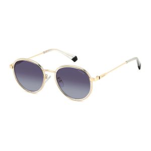 Gold Stainless Steel Sunglasses