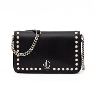 Black Leather Crossbody Bag