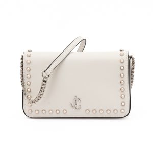 White Leather Crossbody Bag