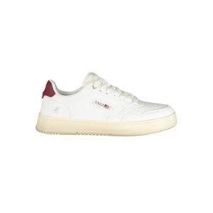 Bianco Poliuretano Uomo Sneaker