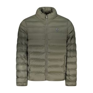 Verde Polyester Men Jacket
