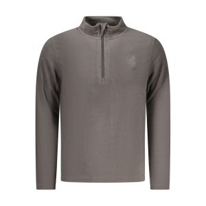 Grigio Polyester Men Sweatshirt