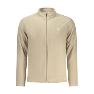 Beige Polyester Mens Sweatshirt