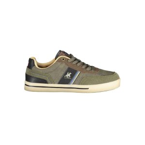 Verde Poliestere Men Sneaker