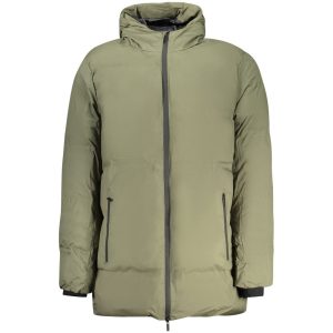 Verde Polyester Mens Jacket