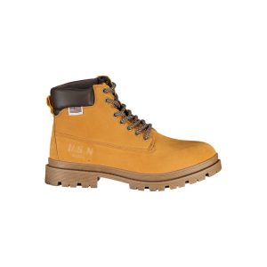 Marrone Polyurethane Men Ankle Boot