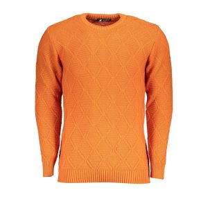 Orange Fabric Sweatshirt