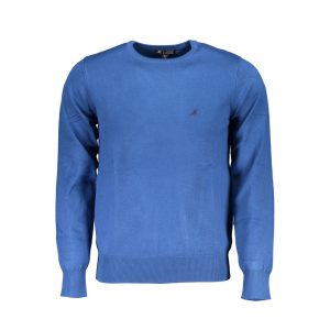 Blue Nylon Sweatshirt