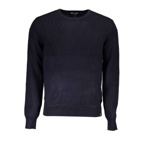 Blue Nylon Sweatshirt