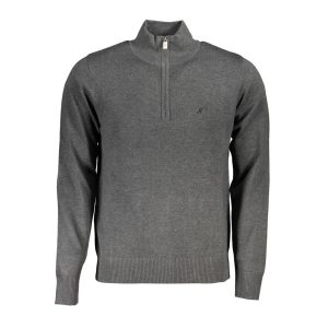 Gray Nylon Sweatshirt