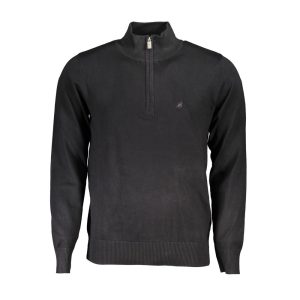 Black Nylon Sweatshirt