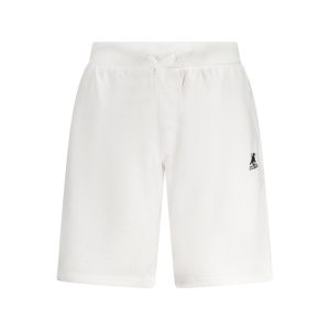 White Cotton Men's Sweatpant