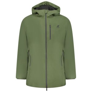Verde Polyester Men Jacket
