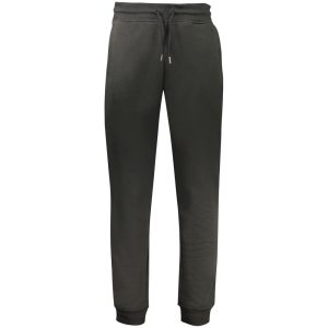 Black Polyester Men's Sweatpant