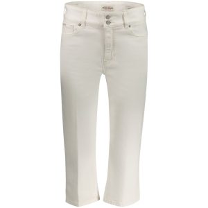 Bianco Cotton Women Capri