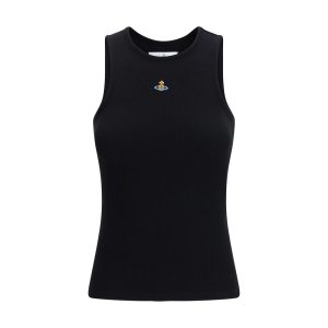 Black Cotton Tank Tops
