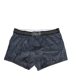 Dark Blue Logo Cotton Regular Boxer Underwear