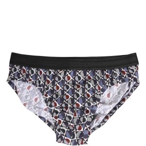 Multicolor Patterned Men Midi Brief Underwear