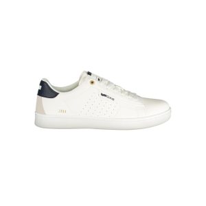 Bianco Polyurethane Men Sneaker