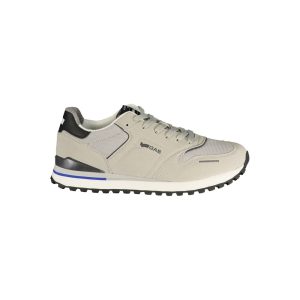 Grigio Polyurethane Men Sneaker