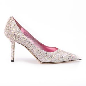 Candy Pink Glitter Love 85 Pumps