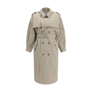 Bicolor Cotton Coat