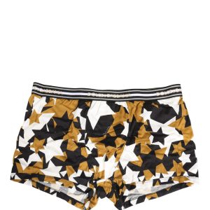 Multicolor Stars Print Regular Boxer Underwear