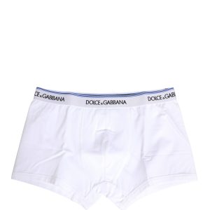 White Logo Waistband Regular Boxer Underwear