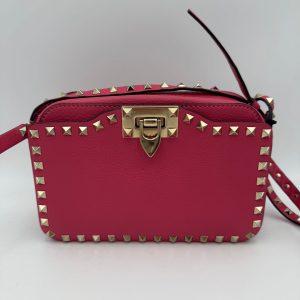 VALENTINO GARAVANI Rockstud Camera Bag Pink