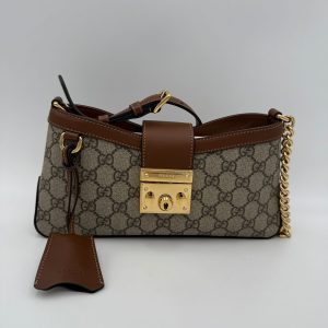 GUCCI PADLOCK GG Supreme Shoulder Bag