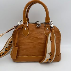 LOUIS VUITTON Alma BB EPI Gold Miel Handbag