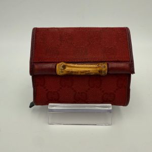 GUCCI GG Canvas Compact Wallet