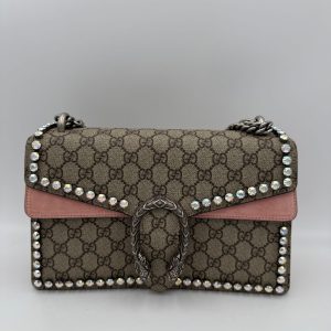 GUCCI DIONYSUS GG Supreme with Brilliants Handbag