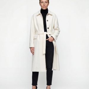 White Cashmere Coat