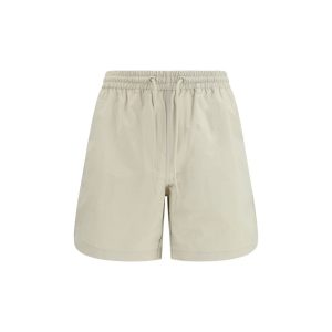 Beige Nylon Bermuda Shorts