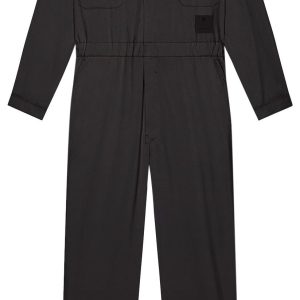 Black Fibres Jumpsuit