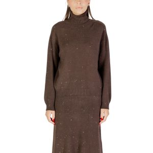 Brown Viscose Sweatshirt