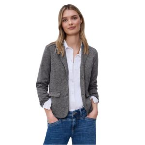 Blue Polyester Blazer