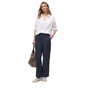 Blue Modal Casual Pants