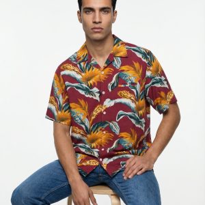 Multicolor Linen Pattern Shirt