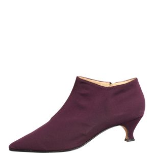 Purple Suede AnkleBoots Shoes