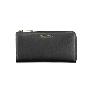 Nero Poliuretano Women Wallet